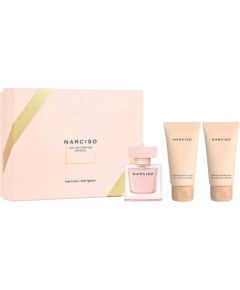 Set Narciso Rodriguez: Cristal Eau De Parfum For Women 50ml + Cristal Hydrating Shower Gel All Skin Types 50ml + Cristal Hydrating Body Lotion 50ml Парфюмерные наборы