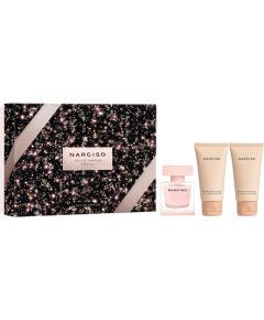 Set Narciso Rodriguez: Cristal Eau De Parfum For Women 90ml + Cristal Hydrating Body Lotion 50ml + Cristal Cleansing Shower Gel All Over The Body For All Skin Types 50ml Парфюмерные наборы