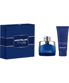 Set Montblanc: Legend Blue Eau De Parfum For Men 50ml + Legend Blue Cleansing Shower Gel All Over The Body For All Skin Types 100ml Парфюмерные наборы