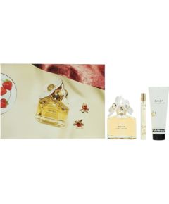 Set Marc Jacobs: Daisy Eau De Toilette For Women 100ml + Daisy Hydrating Body Lotion 75ml + Daisy Eau De Toilette For Women 10ml *Miniature Dāvanu komplekti