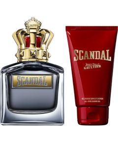 Set Jean Paul Gaultier: Scandal Eau De Toilette For Men 50ml + Scandal Shower Gel For All Skin Types 75ml Dāvanu komplekti