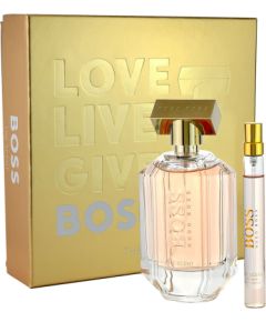Set Hugo Boss: The Scent Eau De Parfum For Women 100ml + The Scent Eau De Parfum For Women 10ml Dāvanu komplekti