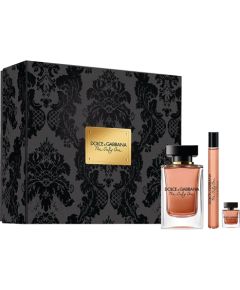 Set Dolce & Gabbana: The Only One Eau De Parfum For Women 100ml + The Only One Eau De Parfum For Women 10ml *Miniature + The Only One Eau De Parfum For Women 7.5ml *Miniature Dāvanu komplekti