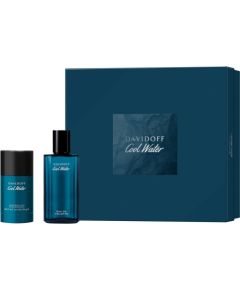 Set Davidoff: Cool Water Eau De Toilette For Men 75ml + Cool Water 24h Protection Deodorant Stick For Men 75 g Парфюмерные наборы