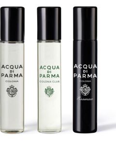 Set Acqua di Parma: Colonia Eau De Cologne Unisex 12ml + Colonia Futura Eau De Cologne For Men 12ml + Colonia Essenza Eau De Cologne For Men 12ml Dāvanu komplekti