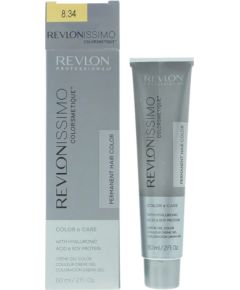 Revlon Revlonissimo Colorsmetique Permanent Hair Dye 8.34 Light Coppery Gold Blonde 60ml Уход за волосами