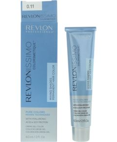 Revlon Revlonissimo Colorsmetique Nourishing Permanent Hair Dye 0.11 Grey 60ml Уход за волосами