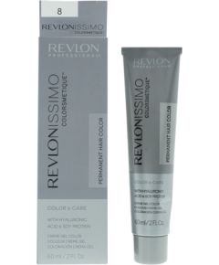 Revlon Revlonissimo Colorsmetique Hyaluronic Acid Permanent Hair Dye 8 Light Blonde 60ml Уход за волосами