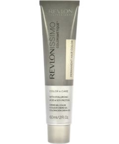 Revlon Revlonissimo Colorsmetique Hyaluronic Acid Permanent Hair Dye 7.2 Iridescent Blonde 60ml Уход за волосами