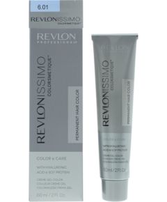 Revlon Revlonissimo Colorsmetique Carmel Permanent Hair Dye 6.01 Dark Natural Ash Blonde 60ml Уход за волосами