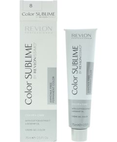 Revlon Color Sublime Permanent Hair Dye 8 Light Blonde 75ml Уход за волосами