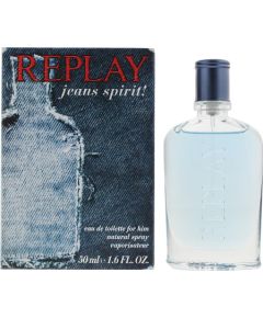 Replay Jeans Spirit! Eau De Toilette For Men 50ml Духи и косметика