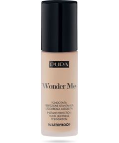 Pupa Wonder Me Paraben-Free Waterproof Liquid Foundation 020 Neutral Beige - Neutral 30ml *Tester Kосметические средства