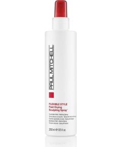 Paul Mitchell Flexible Style Fast Drying Sculpting Paraben-Free Hair Spray Shine & Body Medium Hold 250ml Matu kopšana