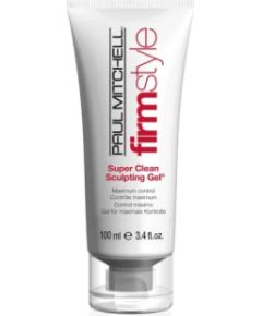 Paul Mitchell Firm Style Super Clean Sculpting Paraben-Free Hair Styling Gel For Styling Firm Hold 100ml Matu kopšana
