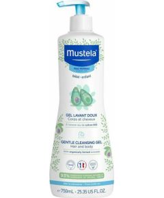 Mustela Mustela Avocado Gentle Cleansing Cleansing Gel For Face & Hair 750ml Косметика для тела