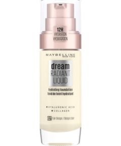 Maybelline Dream Radiant Hyaluronic Acid Hydrating Liquid Foundation 02 Fair Beige 30ml Kосметические средства