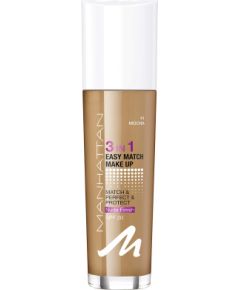 Manhattan Easy Match 3 In 1 Liquid Foundation 41 Mocha SPF 20 30ml Dekoratīvā kosmētika
