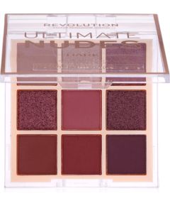 Makeup Revolution Ultimate Nudes Eyeshadow Palette Dark 9 Shades 8.1 g Kосметические средства