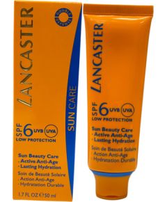 Lancaster Sun Beauty Anti-Ageing Day Cream For Face/Neck & Decolette SPF 6 50ml Косметика для тела