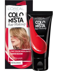 L'Oreal Paris Colorista Hair Makeup Semi-Permanent Hair Dye #REDHAIR 30ml Уход за волосами