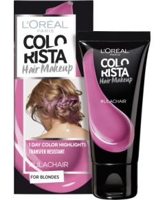 L'Oreal Paris Colorista Hair Makeup Semi-Permanent Hair Dye #LILACHAIR 30ml Matu kopšana