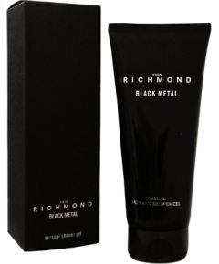 John Richmond Black Metal Natural Cleansing Shower Gel 200ml Гели для душа для тела
