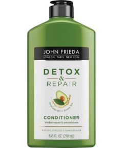 John Frieda Detox & Repair Avocado Oil Hair Conditioner For Repairing 250ml Matu kopšana