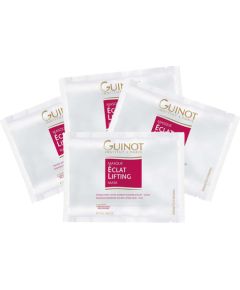 Set Guinot Eclat Vitamin C Lifting Night Cream Mask For Face 4 pcs 19ml Sejas kopšana