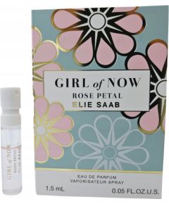 Elie Saab Girl of Now Rose Petal Eau De Parfum For Women 1.5ml *Sample Smaržas - NESAKĀRTOTS