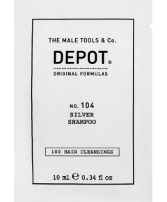 Depot 100 Hair Cleansing No. 104 Botanical Complex Hair Shampoo For Neutralisation Of Yellow Tones 10ml Шампуни