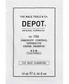 Depot 100 Hair Cleansing No. 106 Clear Formula Pro-Vitamin B5 Hair Shampoo Anti-Dandruff 10ml Шампуни