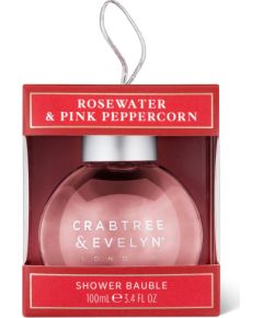 Crabtree & Evelyn Rosewater & Pink Peppercorn Shower Gel For All Skin Types 100ml Dušas želejas ķermenim