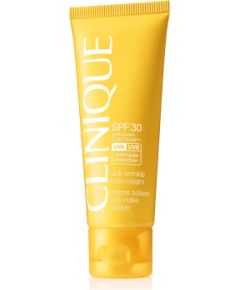 Clinique Broad Spectrum Oil-Free Anti-Wrinkle Before Sun Exposure Cream For Face SPF 30 50ml *Tester Косметика для тела