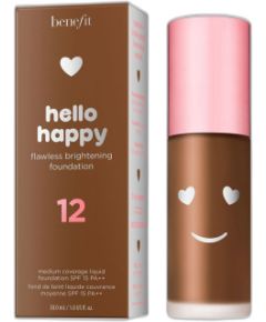 Benefit Hello Happy Brightening Liquid Foundation 12 Deep Warm SPF 15 30ml Kосметические средства