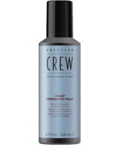 American Crew Fiber Grooming Hair Styling Mousse For Styling Medium Hold 200ml Matu kopšana