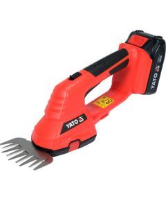 Dzīvžogu un zāles šķēres Yato YT-828355; 18 V; 1x2,0 Ah akum. Ножницы для травы и кустов