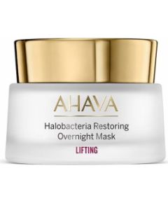 Ahava Halobacteria Restoring Lifting Overnight Cream Mask For Face 50ml Sejas kopšana