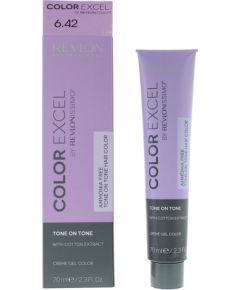 Revlon Color Excel Semi-Permanent Hair Dye 6.42 Dark Chestnut Iridescent Blonde 70ml Уход за волосами