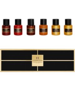 Set Carolina Herrera: Mystery Tobacco Eau De Parfum For Women 5ml + Stallion Leather Eau De Parfum For Women 5ml + Sandal Ruby Eau De Parfum For Women 5ml + Gold Incense Eau De Parfum For Women 5ml + True Oud Eau De Parfum For Women 5ml + Burning Rose Eau Dāvanu komplekti