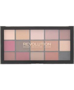 Makeup Revolution Reloaded Palette Vegan Eyeshadow Palette 16.5 Iconic Vitality 15 pcs 16.5 g Dekoratīvā kosmētika