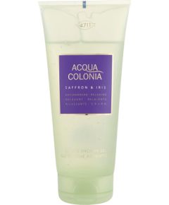 4711 Acqua Colonia Colonia Saffron & Iris Hydrating Shower Gel All Skin Types 200ml Dušas želejas ķermenim