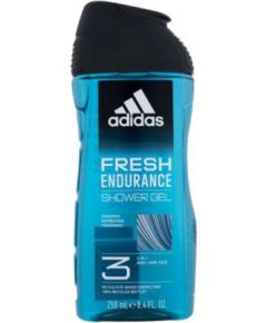Adidas Fresh Endurance Cleanses Shower Gel For Body Face & Hair All Skin Types 250ml Dušas želejas ķermenim