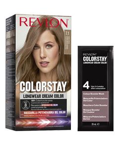 Revlon Color Stay Permanent Hair Dye 7.1 Dark Ash Blonde 165ml Уход за волосами