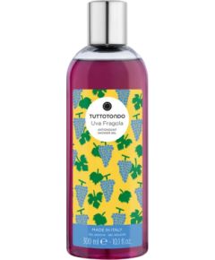 Tuttotondo, Uva Fragola, Antioxidant, Shower Gel, For All Skin Types, 300 ml Dušas želejas ķermenim