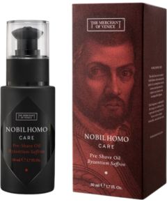 The Merchant Of Venice, Byzantium Saffron, Olive Oil, Moisturizing & Softening, Pre-Shaving Oil, 50 ml Bārdas kopšana