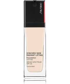 Shiseido, Synchro Skin Radiant Lifting, Liquid Foundation, 110 Alabaster, SPF 30, 30 ml Kосметические средства
