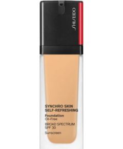 Shiseido, Synchro Skin Self-Refreshing, Oil-Free, Liquid Foundation, 350, Maple, SPF 30, 10 ml *Tester Dekoratīvā kosmētika