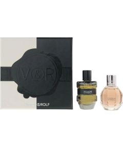 Set Viktor & Rolf: Flowerbomb, Eau De Parfum, For Women, 7 ml + Spicebomb, Eau De Toilette, For Men, 7 ml Dāvanu komplekti