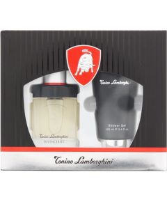 Set Tonino Lamborghini: Invincibile, Eau De Toilette, For Men, 40 ml + Invincibile, Hydrating, Shower Gel, All Skin Types, 100 ml Dāvanu komplekti